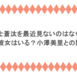 福士蒼汰を最近見ないのはなぜ？現在彼女はいる？小澤美里との関係も